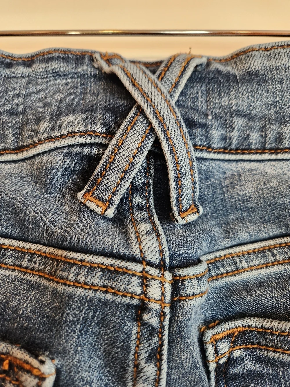 Judy Blue High Waist Double Button Wide Leg Jean Size 7/28 #JB82558MD-CO Stretch